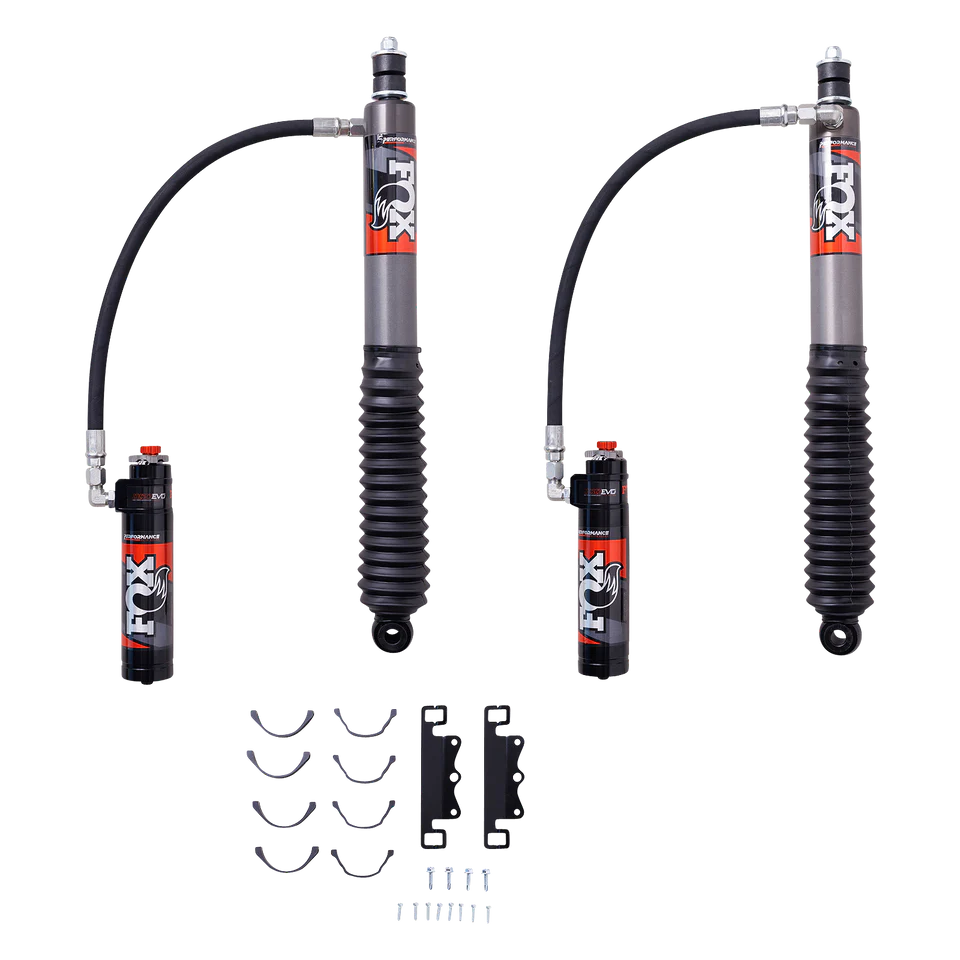 FOX 2.5 Performance Elite Coilover Front Shocks + 2.5 Performance Elite DSC Rear Shocks - HD Tune for Land Cruiser 300 LC300