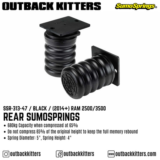 Rear SumoSprings to suit 2014+ Ram 2500